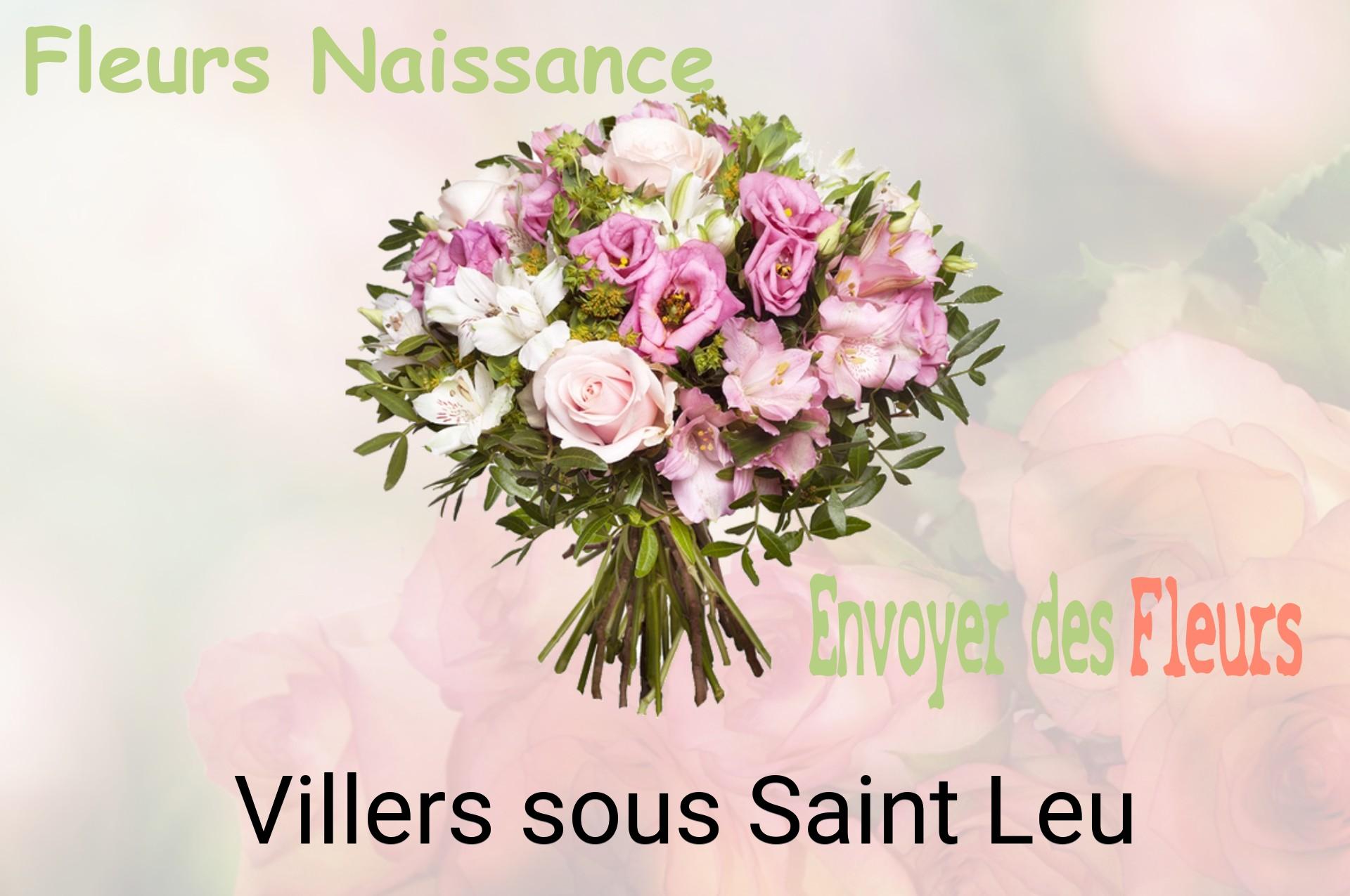 Bouquet de fleurs de naissance livré à Villers-sous-Saint-Leu